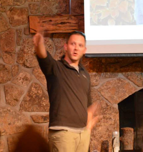 Tony Howard speaking at YXL Horn Creek 2014